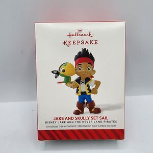 Hallmark Keepsake "Jake and Skully Set Sail" Disney Ornament 2014